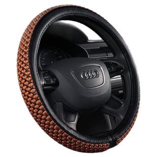 汽车把套四季冰丝方向盘套通用防滑吸汗耐磨编花轿车通用型车把套