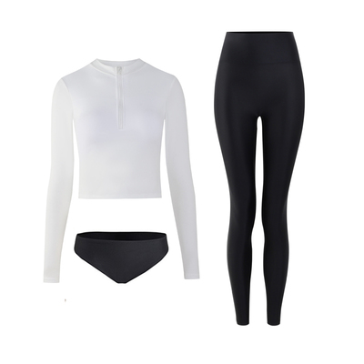 潜水服分体高腰收腹冲浪显瘦泳衣