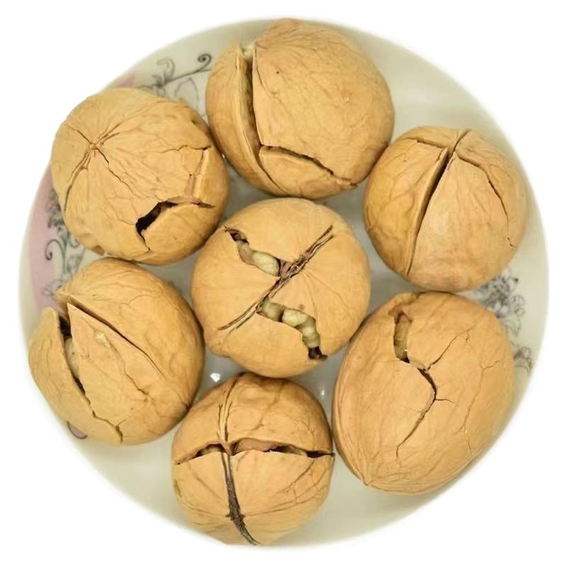 多口味新货椒盐五香奶油烤核桃薄壳核桃新疆特产孕妇零食纸皮核桃