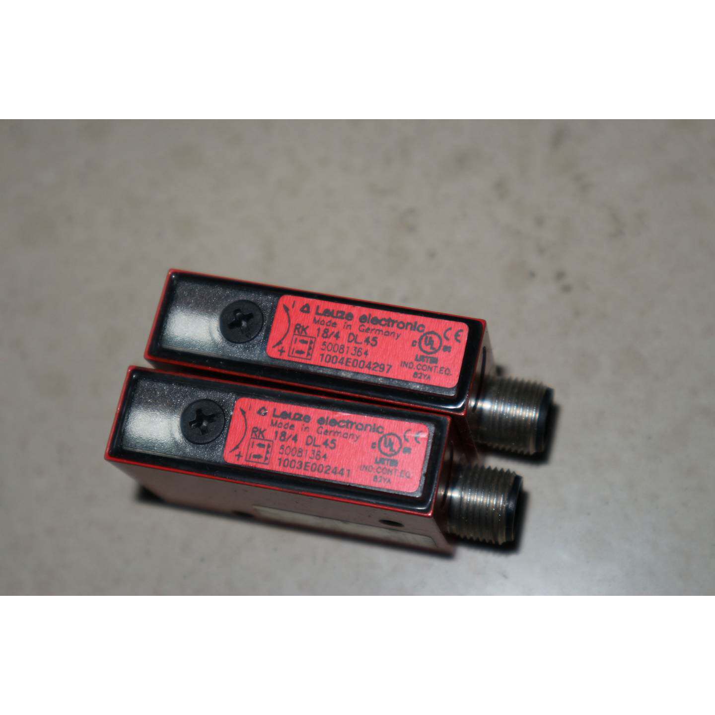 议价全新50081364 RK 18/4 DL.45 镜反射型光电传感器有装机痕迹L