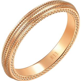 PROMESSA小皇冠系列18K玫瑰金戒指情侣组合对戒