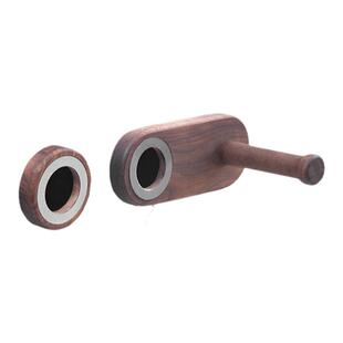 适配于Dyson戴森电吹风机黑胡桃木支架免打孔风嘴磁吸收纳架配件