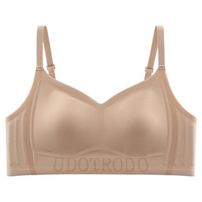 无痕粉底液内衣女大胸显小