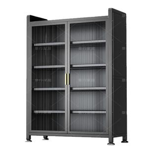 家用厨房置物架落地收纳柜子微波炉防尘多功能橱柜储物柜靠墙一体