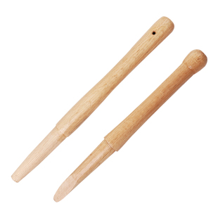 高强度青冈木205工兵铲锹把硬木手柄实木工具把小铁锹把短柄木棍