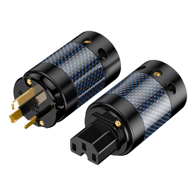 moveon电源线插头美标国标碳纤维