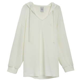 Turn Signal潮牌长袖T恤女2026新款宽松休闲连帽防晒罩衫运动上衣