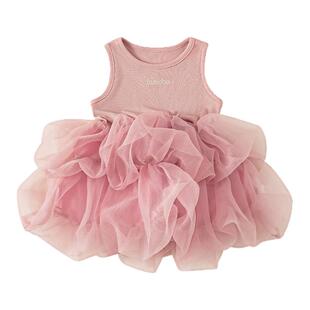 女童连衣裙2—3岁女宝宝公主裙洋气儿童裙子女孩生日礼服夏装衣服