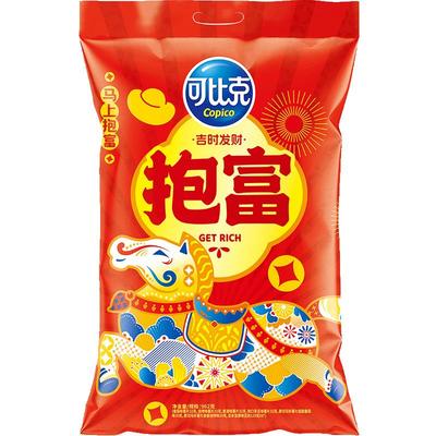 可比克零食大礼包962g薯片礼包