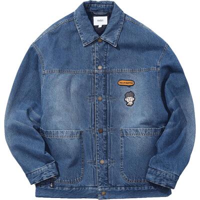 nauticawhitesail牛仔外套上衣