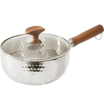 relaax雪平锅316不锈钢奶锅宝宝婴儿辅食锅一人食小锅泡面锅汤锅