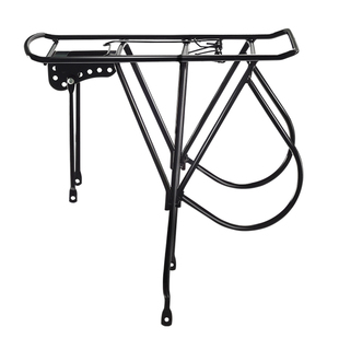 自行车后货架山地车尾架高碳钢后座架可载人行李架单车装备配件