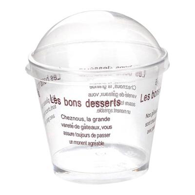 盖一次性塑料果冻慕斯杯