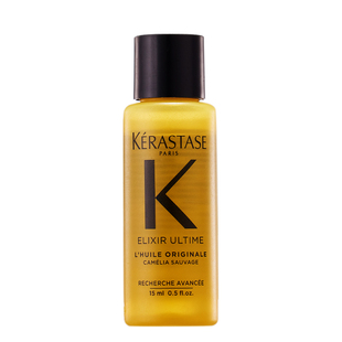 卡诗鎏光山茶花金油新黑钻钥源护发精油修护防毛躁柔顺15ml小样装