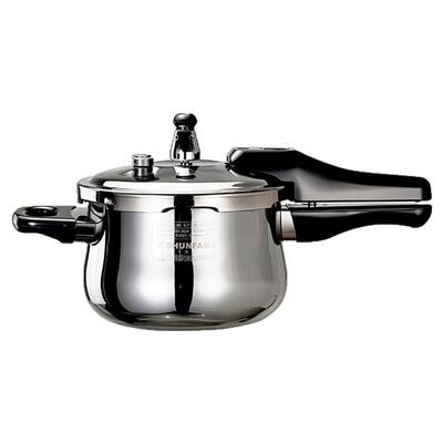 顺发高压锅304不锈钢家用防脱底高压一体成型电磁燃炉防爆压力锅