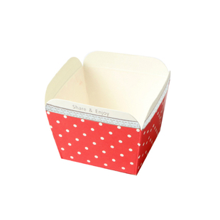 北海道纸杯杯流心蛋糕包装盒马芬杯子方形六角耐高温纸托免脱模