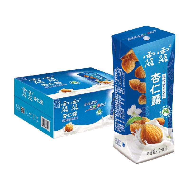 露露杏仁露经典原味250ml*20/利乐钻植物蛋白饮料整箱