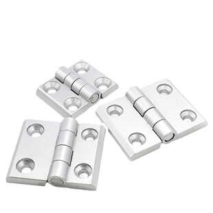 铝型材合页铝合金20/30/4040/45/50工业铝型材配件柜门金属铰链窗