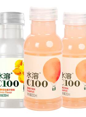 农夫山泉水溶C100柠檬味