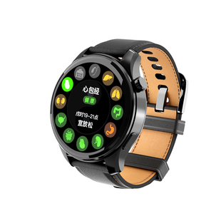 【春节不打烊】安顿智能手表趋势监测手表无创血压血脂尿酸血氧监测心率手环体温血糖趋势监测健康手表4X Pro