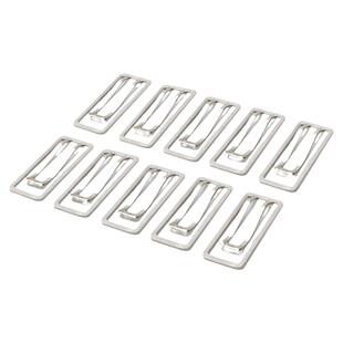 得力纽赛回形针办公用品创意曲别针安全别针大号回形针书签金属材料曲形针