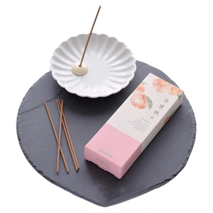 水车茗香仲夏花园熏香沉香线香室内天然檀香卧室花香桃香去味香薰