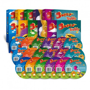 洪恩培训学校有声教材 SUPER TEDDY国际幼儿英语点读笔学生用书