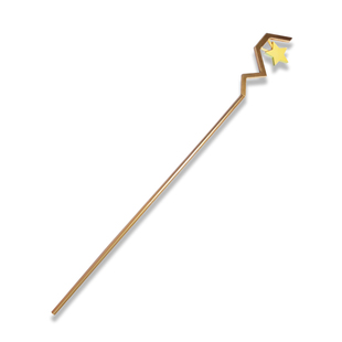 魔法少女与恶曾是敌人 cos道具 深森白夜 手杖法杖cosplay定制