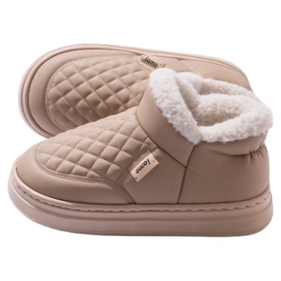 防水棉拖鞋女士冬季2025新款外穿