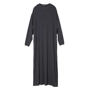 Carolingian極简懒人B入！巨舒适柔感真丝长绒棉廓形ROW风连衣裙