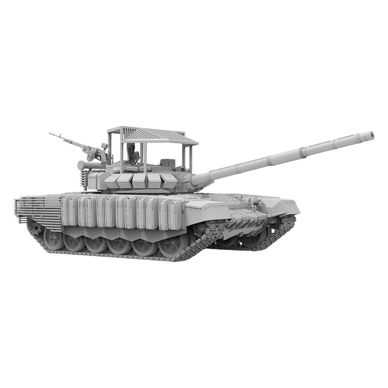 MENG拼装模型T-72B3M主战坦克