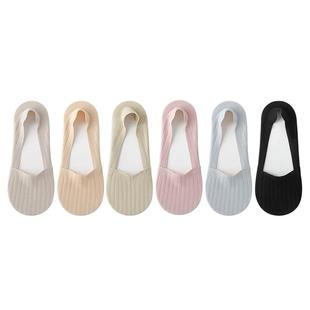 船袜女2025新款爆款纯棉不掉跟防滑袜子浅口高跟鞋单鞋隐形袜秋冬