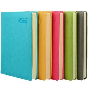 超厚加厚笔记本子记事本A5/A4大学生小本子便携随身小号口袋本备忘录日记本子办公商务大号工作记录本子定制