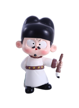 西安文创长安李白盲盒摆件伴手礼