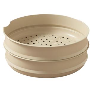 炊大皇蒸笼蒸屉蒸锅篦子不锈钢蒸架抗腐蚀加厚耐高温蒸馒头神器