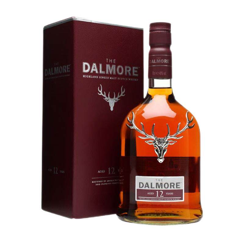 【自营】【单一麦芽威士忌】DALMORE/大摩12年苏格兰威士忌