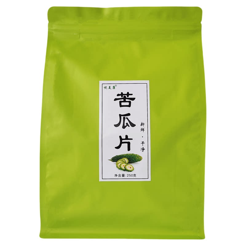 苦瓜茶苦瓜片干包邮特级纯天然500g新货野生苦瓜干苦瓜片泡水正品