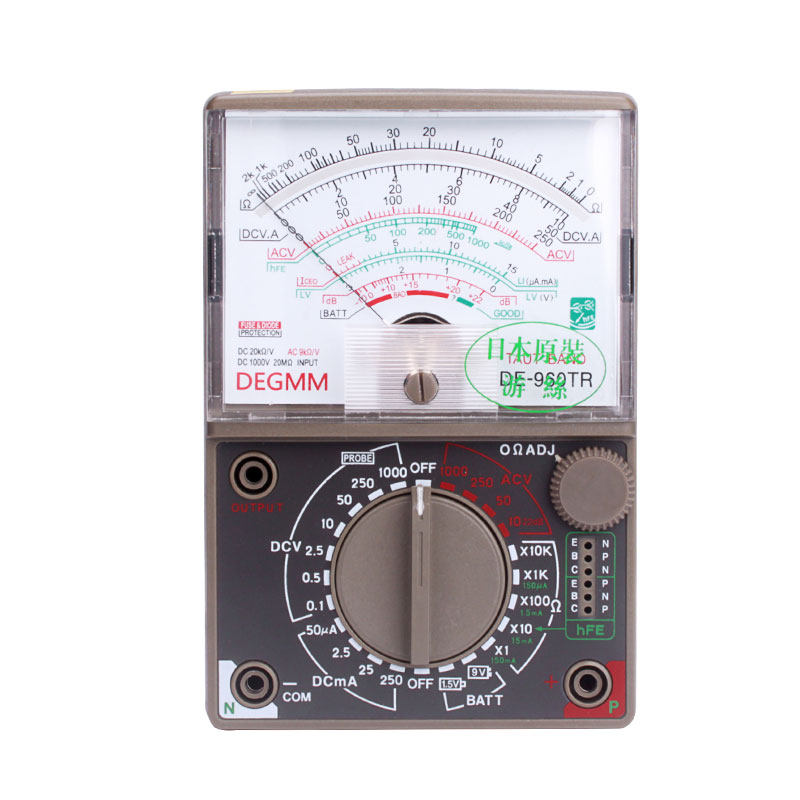 日本游丝配件指针式万用表YX-960TR游丝万用表技校学习指针表套装