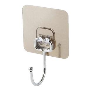 不锈钢挂钩贴强力粘胶墙面墙壁挂承重厨房挂勾无痕门后免打孔粘钩