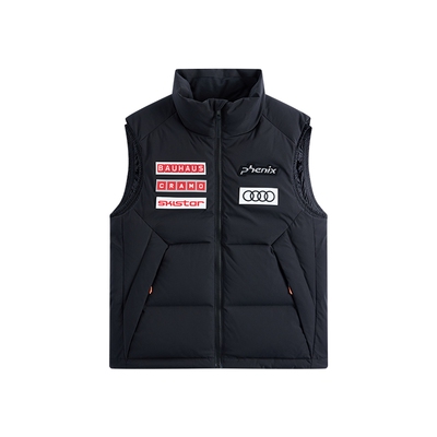 phenix国家队保暖鹅绒羽绒马甲男