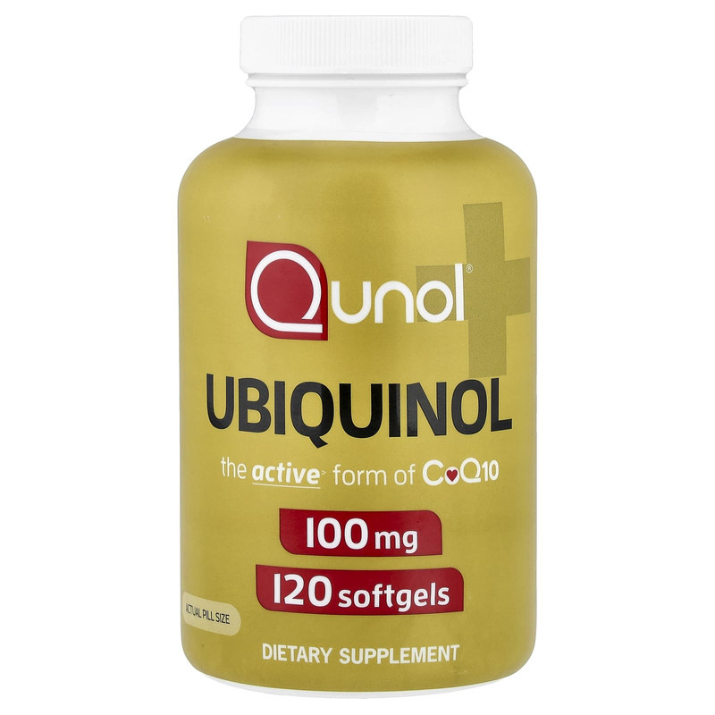 Qunol,泛醇，100 毫克，120 粒软胶囊