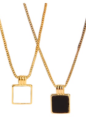 项链高级感轻奢小众女士锁骨链