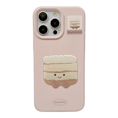 立体Jellycat可爱小蛋糕适用苹果15手机壳iPhone16ProMax新款15pro防摔女款13日韩小众12创意14pro全包保护套