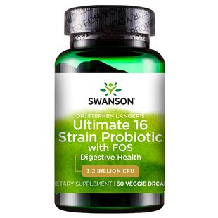 美国Swanson斯旺森益生菌 罗伊氏乳杆菌嗜热链球菌调理肠胃健康