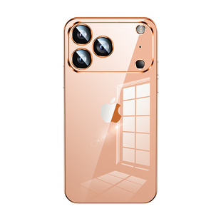适用iphone17手机壳新款透明苹果16promax全包防摔自带镜头膜15/14promax高级感超火16plus硅胶男女17Air简约