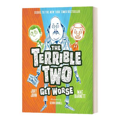 英文原版淘气二人组召回校长