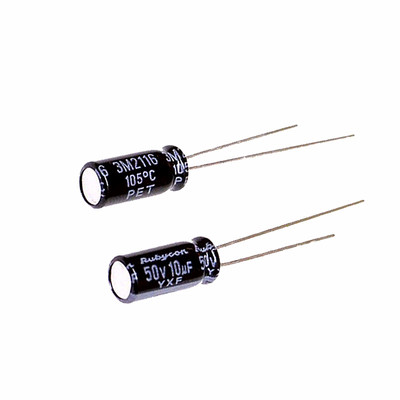 进口电解电容50v10uf红宝石