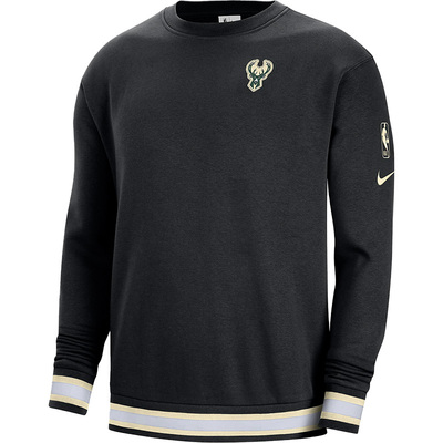 Nike/耐克正品密尔沃基雄鹿队男子运动套头卫衣DR2285-010