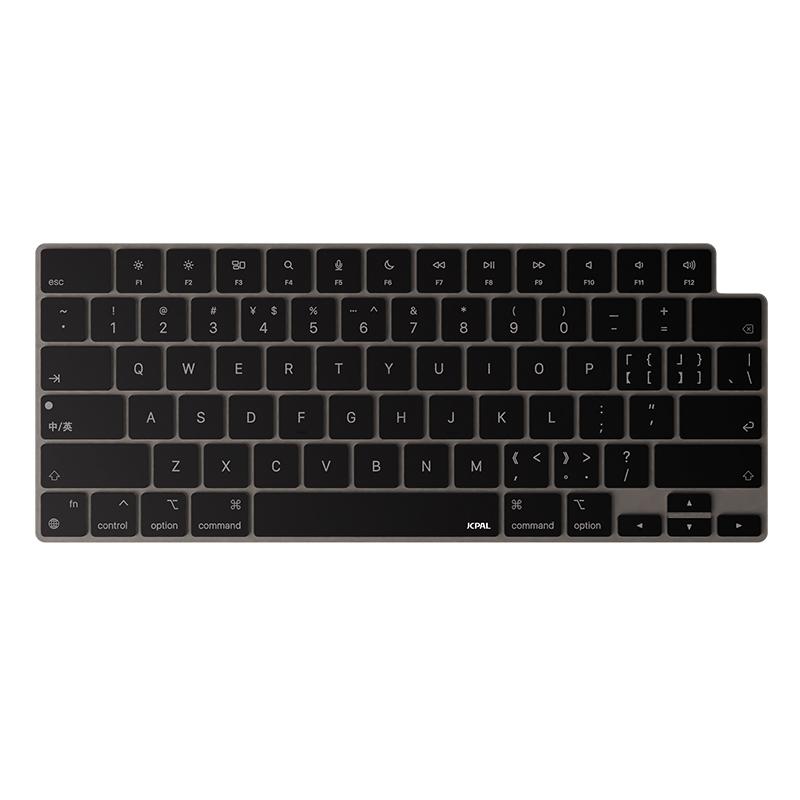 JCPal键盘膜电脑键盘保护膜适用于苹果Pro16寸macbookAir13寸M4超薄笔记本键盘膜M3快捷键盘膜硅胶透光