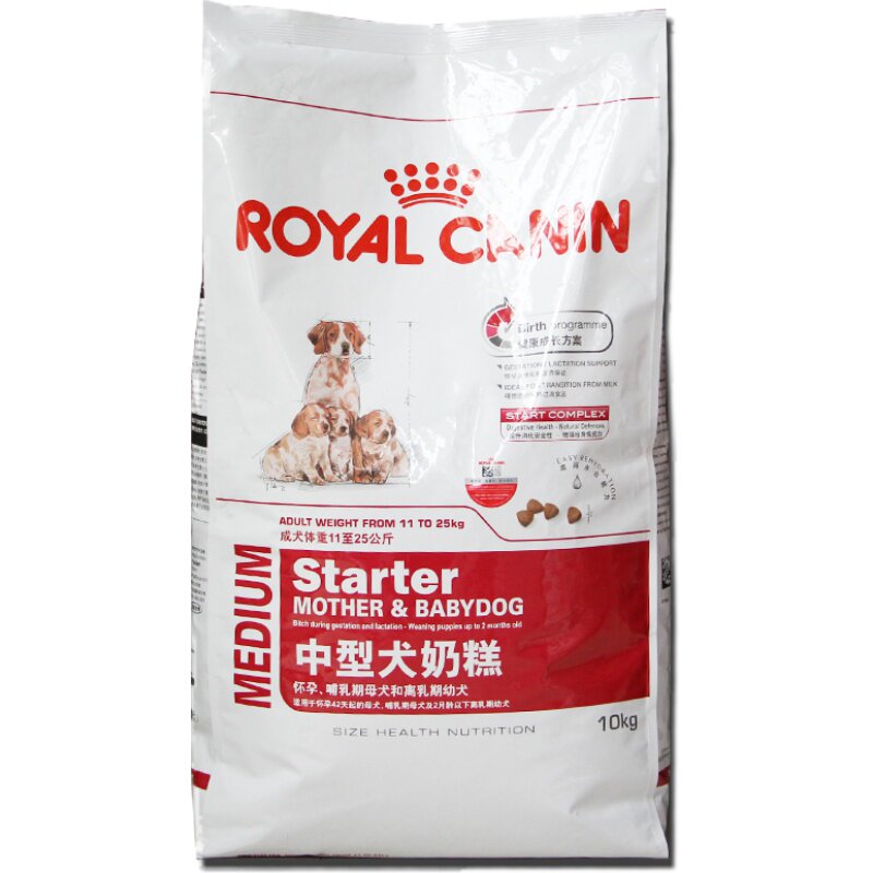 皇家狗粮MES30中型幼犬奶糕